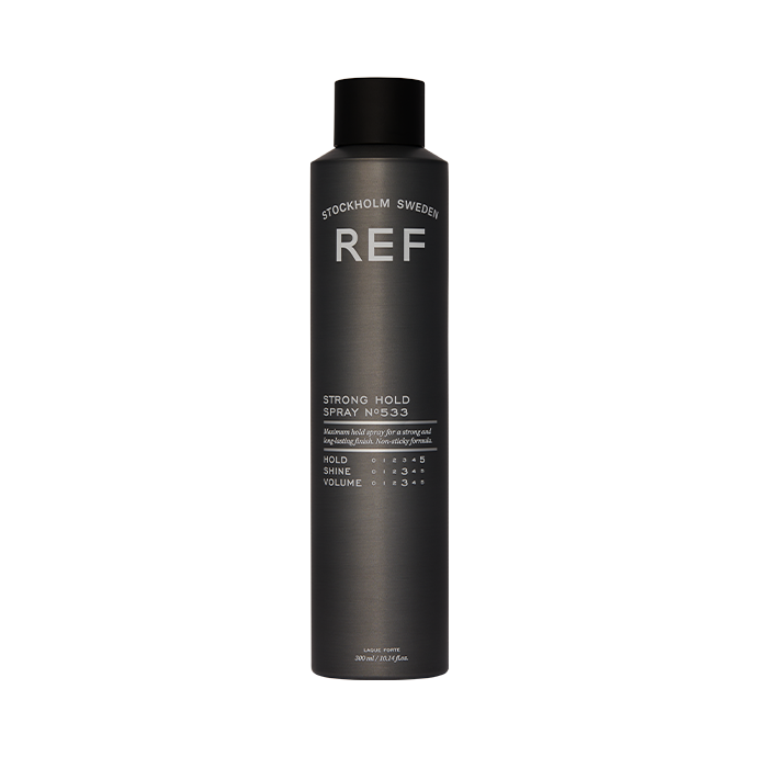 REf dark grey hair spray