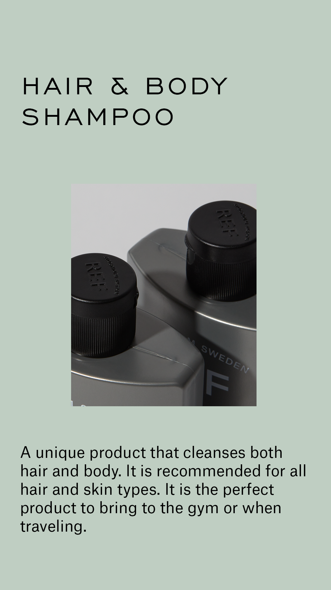 REF Hair & Body Shampoo