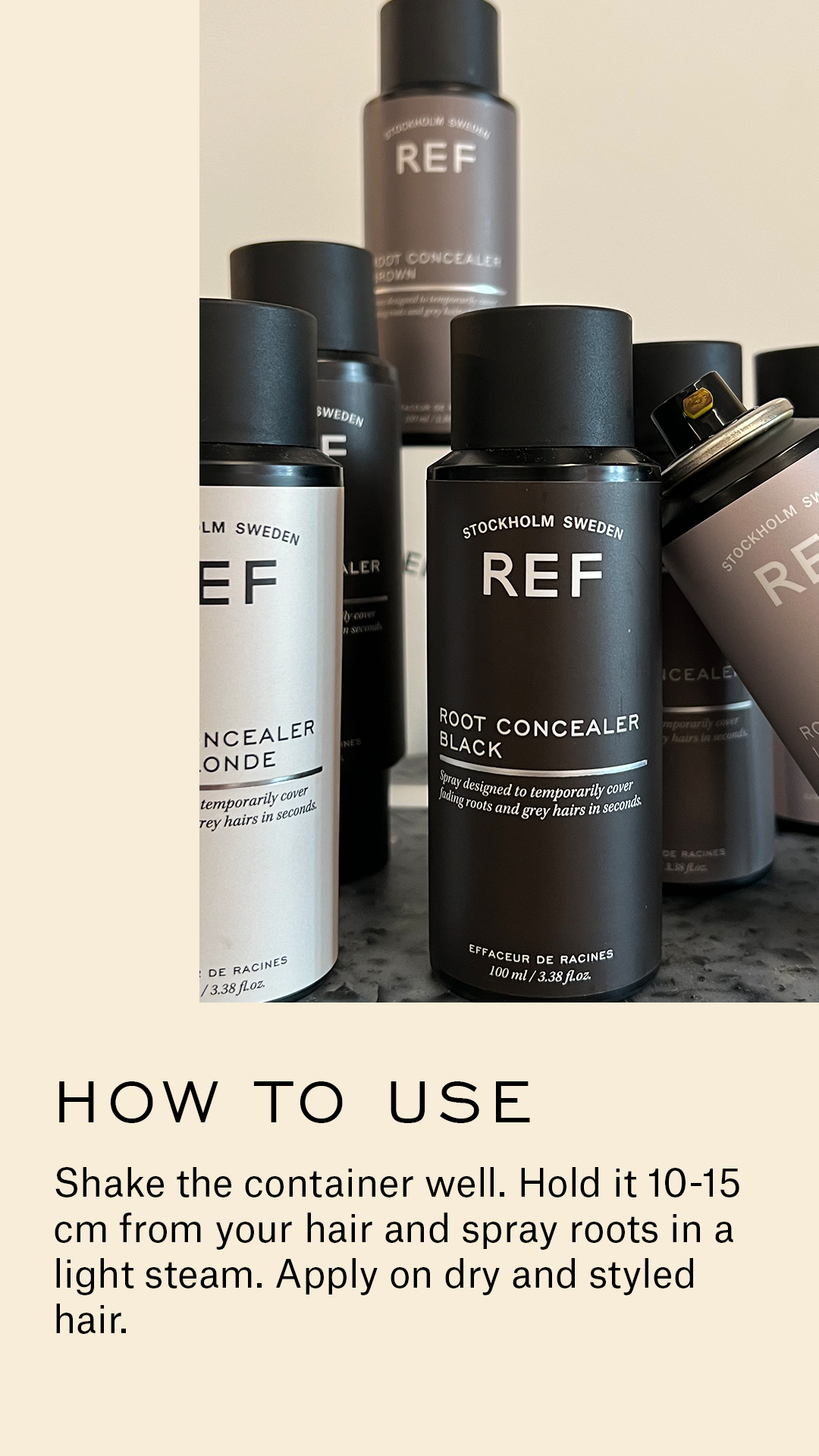 REF Root Concealer Brown