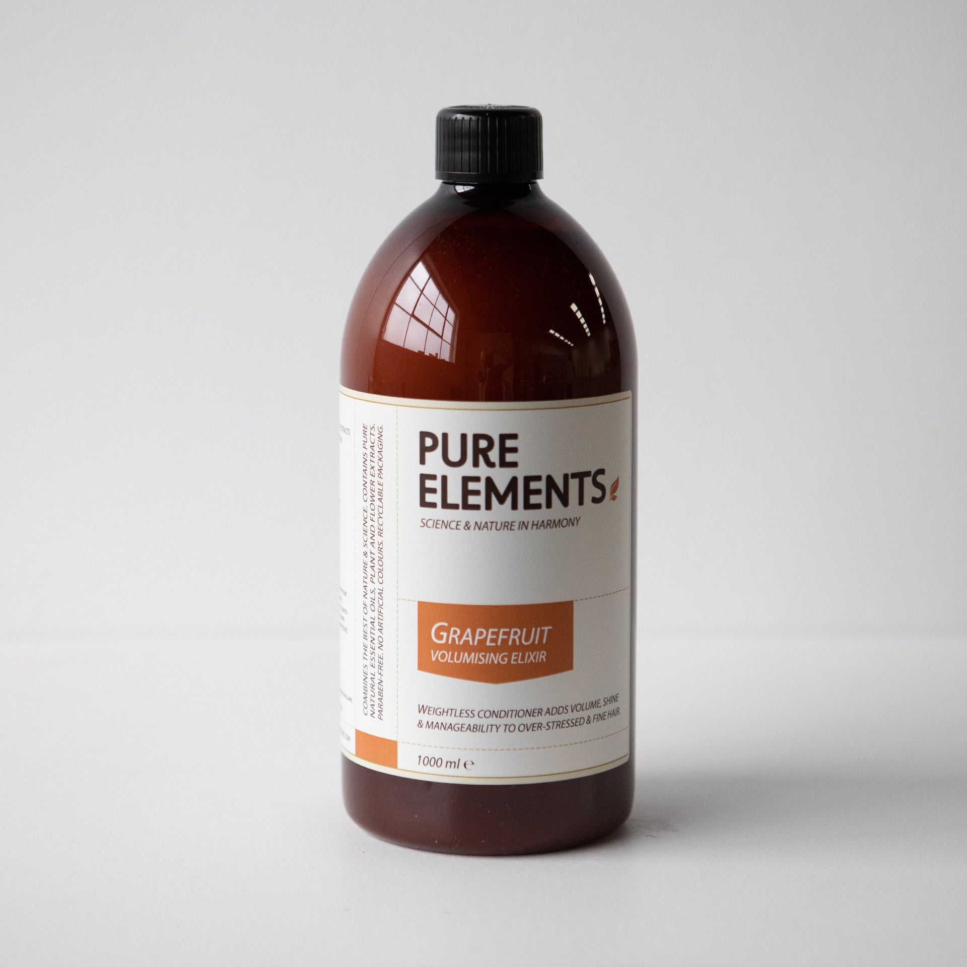 Weightless conditioner for over-stressed & fine hair; Adds volume, shine & manageability, strengthens & smooths hair. Pure essential oils-Grapefruit & Sweet Orange. Pure natural extracts-Lemon & Stinging Nettle. Hydrolysed Wheat Protein & Silk Amino Acids provide anti-oxidant properties, moisturise hair & soothes scalp.1234