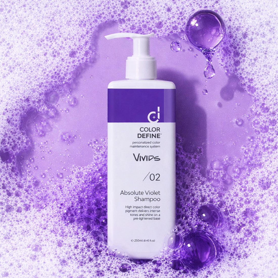 Color Define Vivids Absolute Violet Shampoo