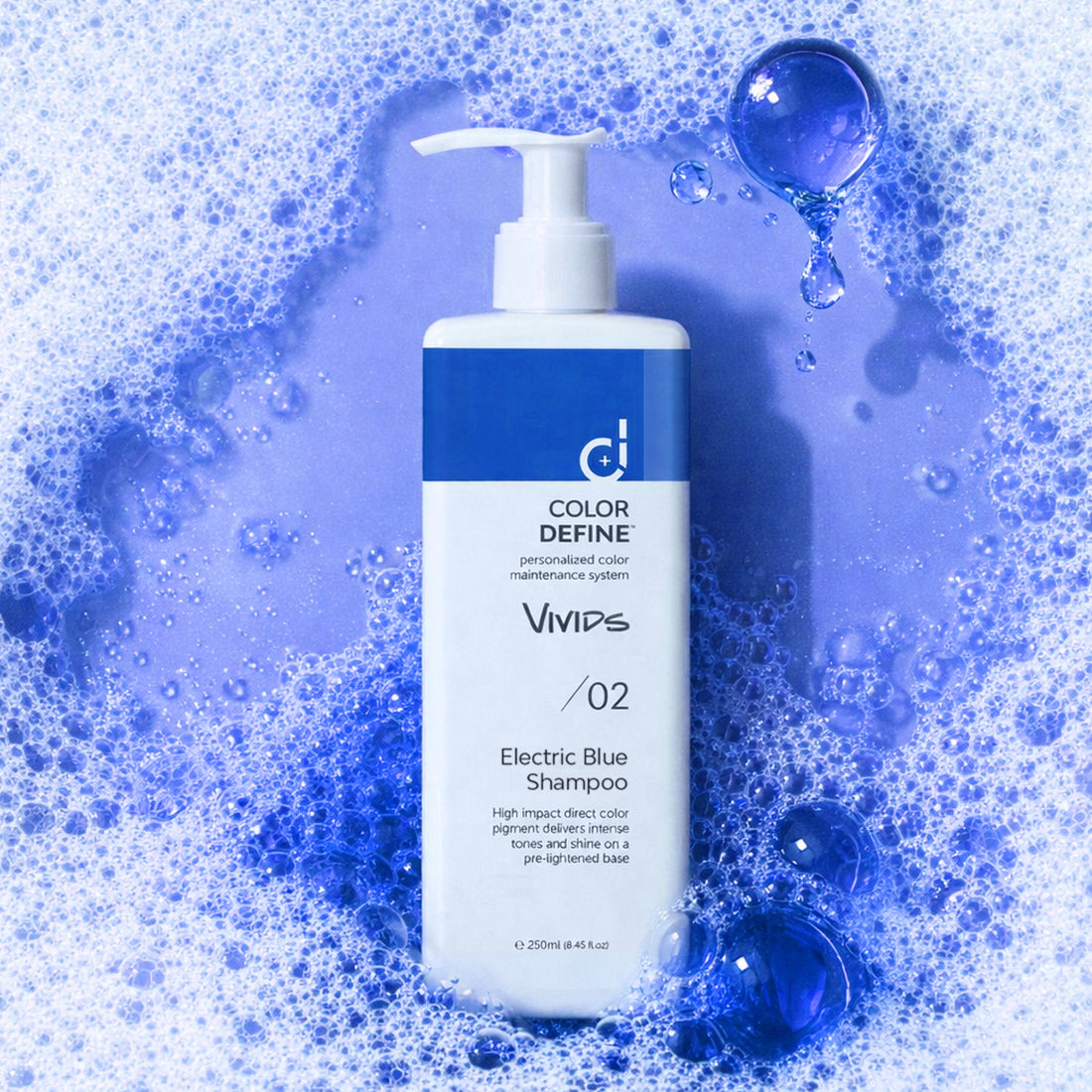 Color Define Vivids Electric Blue Shampoo