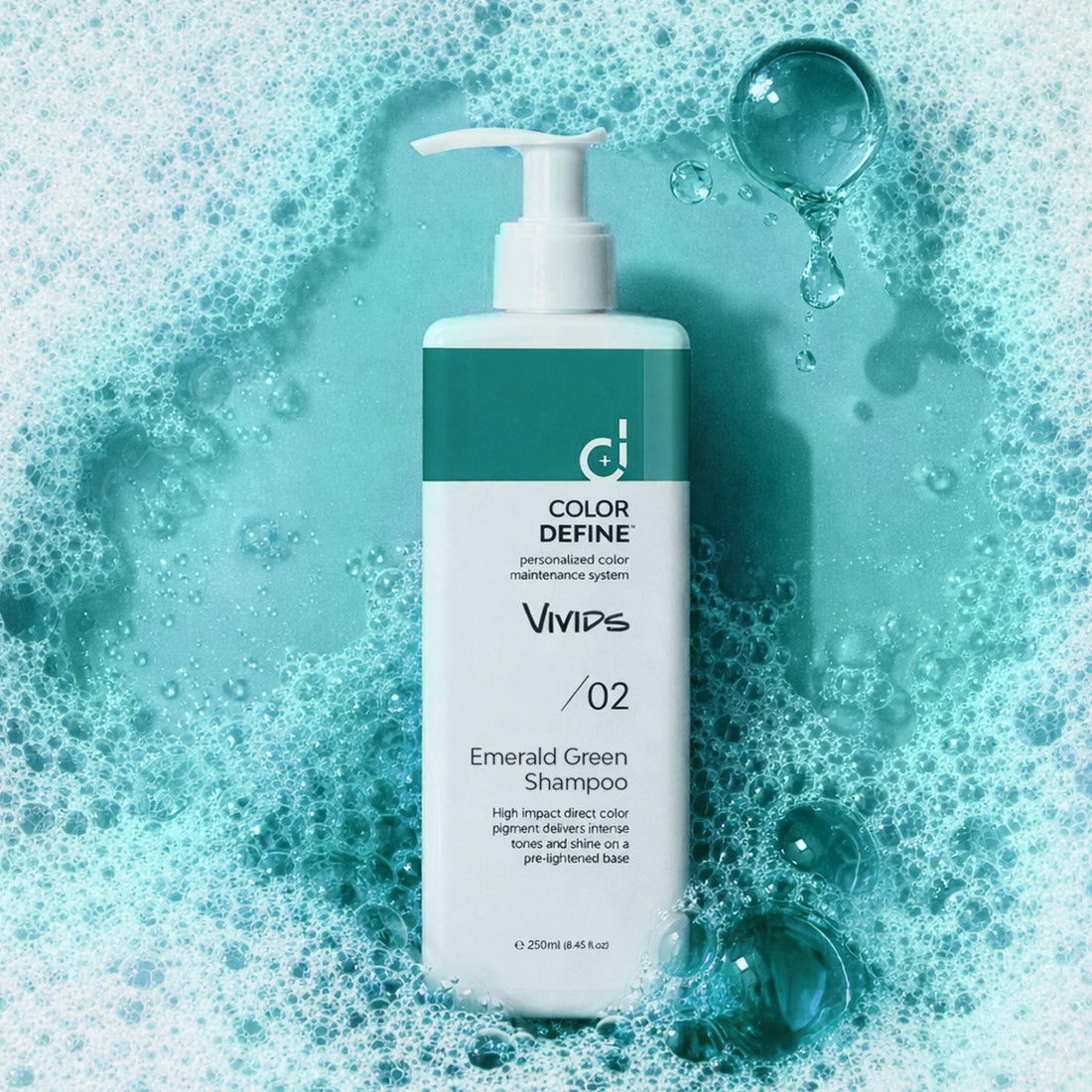 Color Define Vivids Emerald Green Shampoo