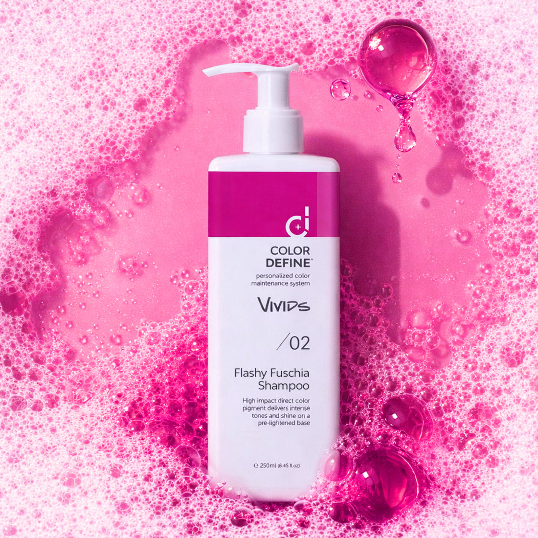 Color Define Vivids Flashy Fuschia Shampoo