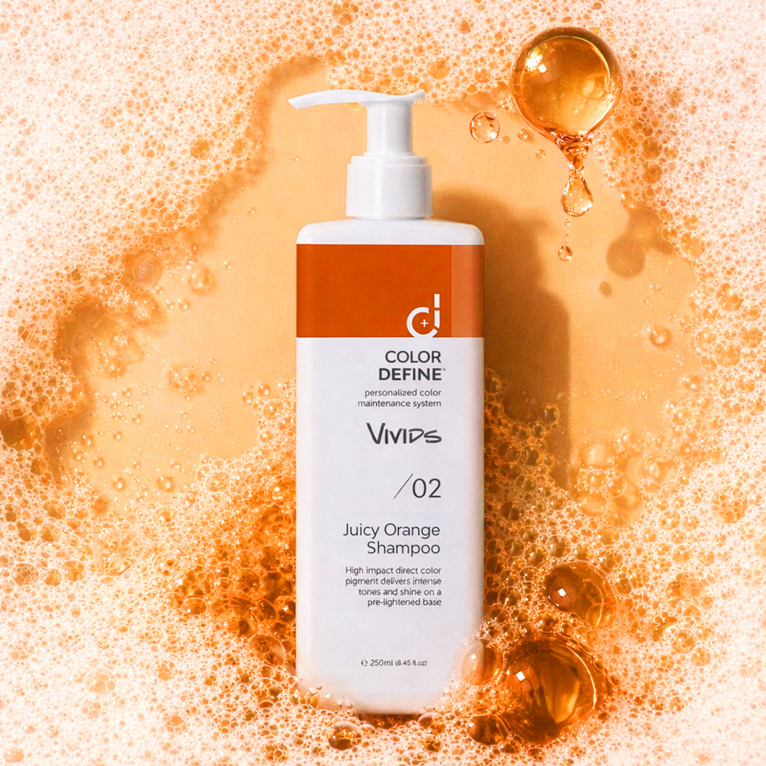 Color Define Vivids Juicy Orange Shampoo
