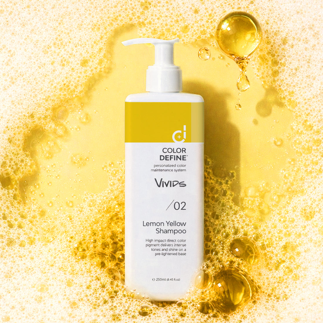 Color Define Vivids Lemon Yellow Shampoo
