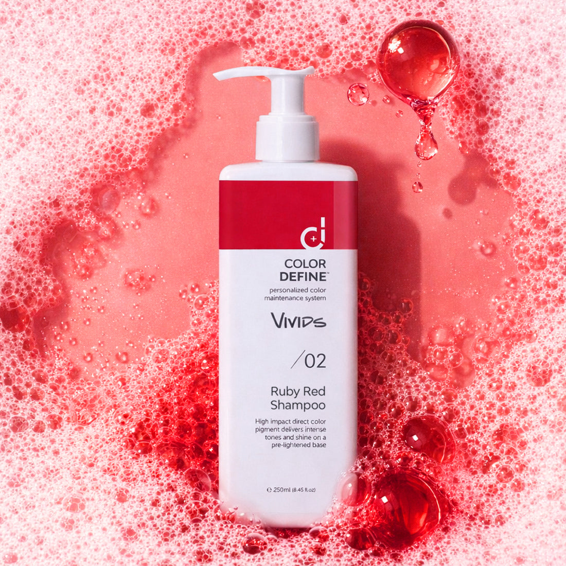 Color Define Vivids Ruby Red Shampoo