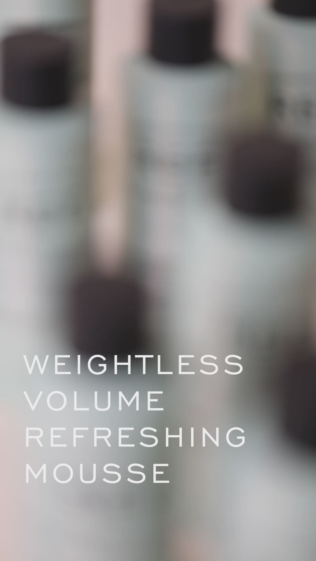 REF Weightless Volume Refreshing Mousse