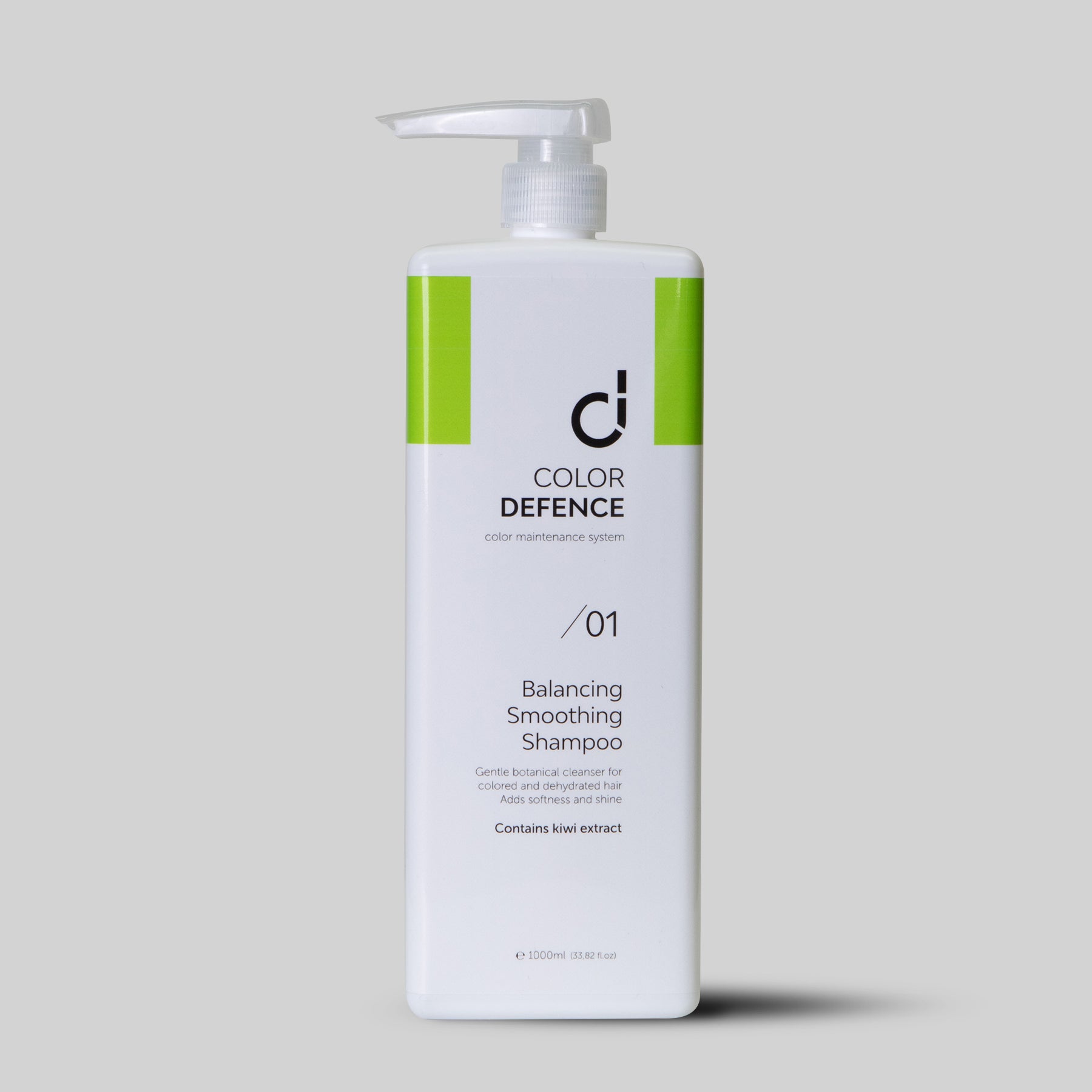 Balancing Smoothing Shampoo - Cleanses and prepares hair for our 3 step colour maintenance system. A gentle daily shampoo for dehydrated, coloured hair. Reduces oxidation, protects against free radical and environmental damage. A gentle botanical cleanser that adds body and shine. Contains Vitamin E & Kiwi extract.1234
