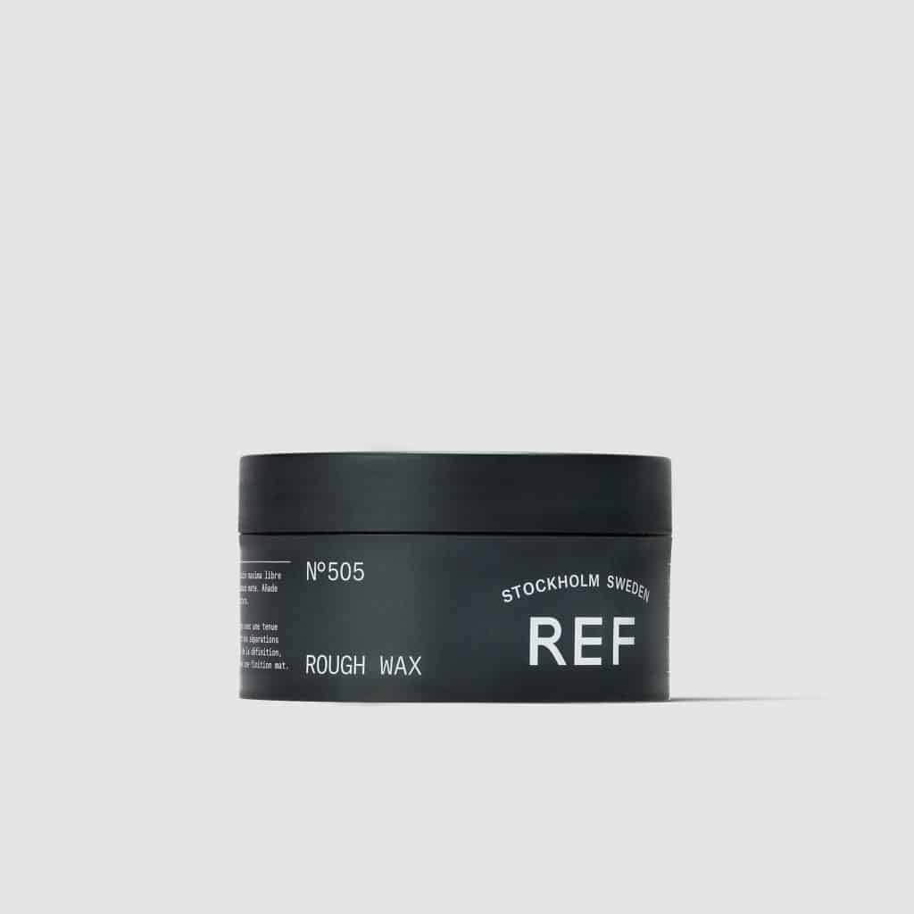 REF Rough Wax N°505: Fat free wax with maximum hold. Matte finish. The creamy texture is easy to apply and adds volume and structure. Finished hairstyle remains fixed. Creamy texture for easy distribution even in long and thick hair Paraben free Sulphate free Color preserving.1234